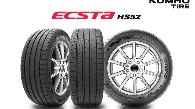 Kumho entra en el top 3 del test de neumáticos de verano de ADAC con el ECSTA HS52