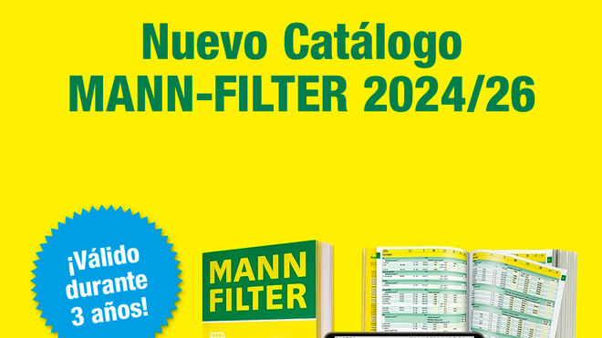 MANN-FILTER presenta su nuevo catálogo para los próximos tres años