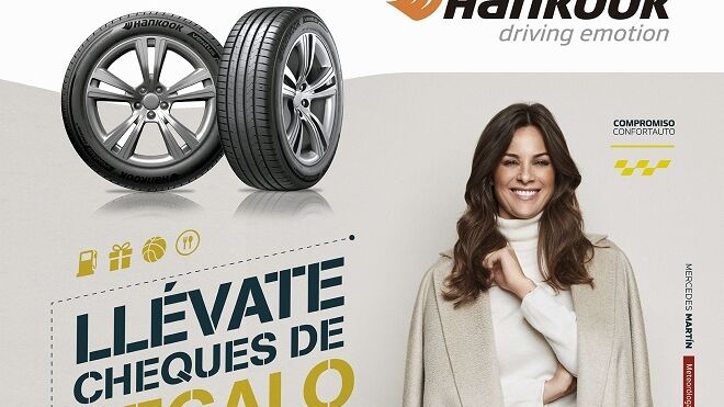Confortauto y Hankook regalan hasta 80 euros por renovar neumáticos
