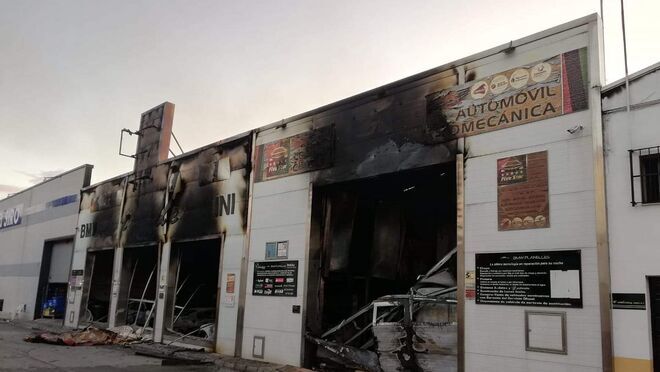 Parón en la investigación del incendio en un taller de Andújar (Jaén): "Voy a tener que abandonar"