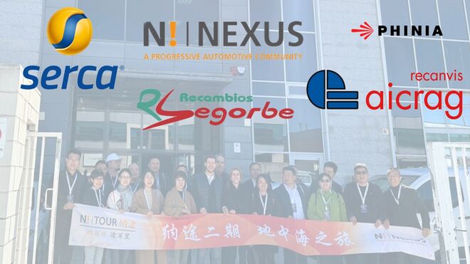 Nexus China visita Grupo Serca para conocer las tendencias globales en posventa
