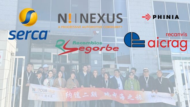 Nexus China visita Grupo Serca para conocer las tendencias globales en posventa