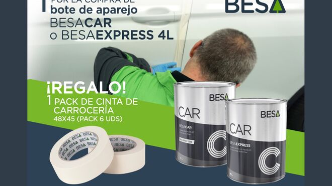 Besa presenta una promoción especial por la compra de aparejos Besa-car o Besa-express