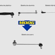 Moog ofrece bieletas de la barra estabilizadora reforzadas con acero