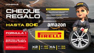 Confortauto pone en marcha una promoción de neumáticos Pirelli por todo el mes de abril