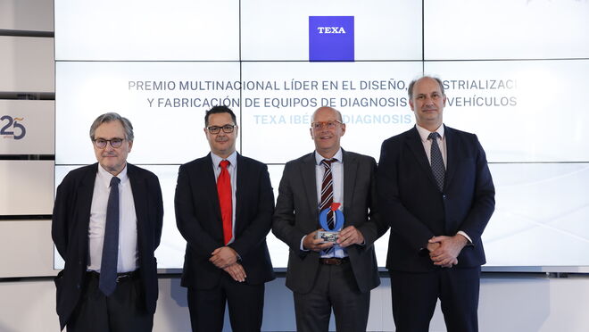 Texa Ibérica es galardonada en los II Premios Multinacional del Año de La Razón