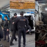 Desmantelados tres talleres ilegales en Badalona (Barcelona) en una operación conjunta