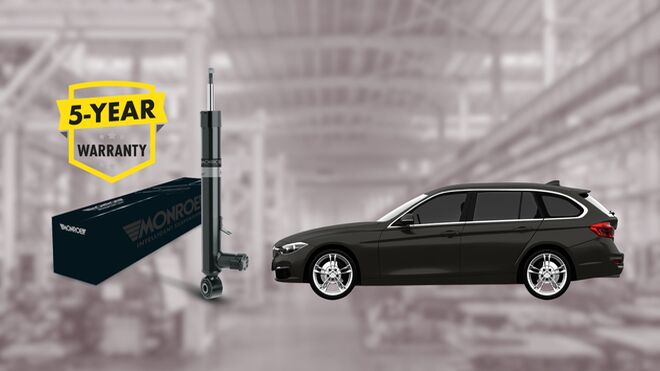 Monroe incorpora nuevas referencias de amortiguadores para el BMW 3 Touring